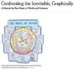 New York Times, Review of Roz Chast's new book "Can't We Talk About Something More Pleasant?"