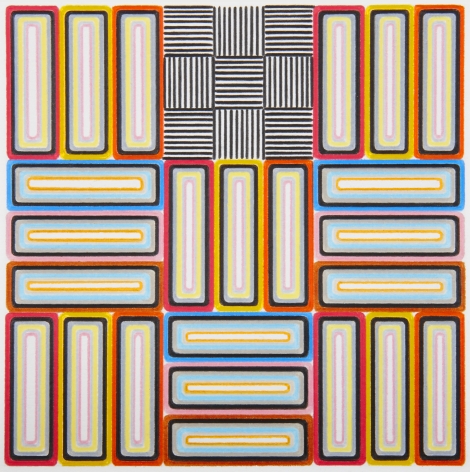 Warren Isensee,&nbsp;Untitled (335), 2016,&nbsp;colored pencil on paper,&nbsp;6 x 6 in.&nbsp;