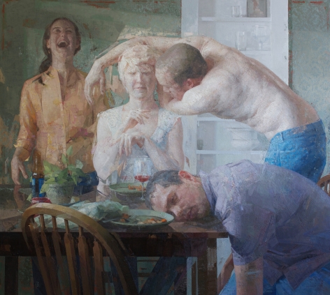 Zoey Frank, Dinner Party, 2017
