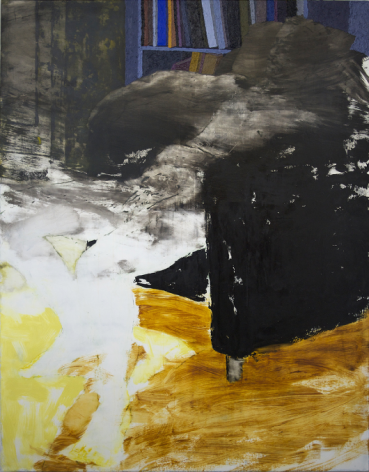 Doron Langberg, Drifting Off, 2014, oil on linen, 70 x 55 in.