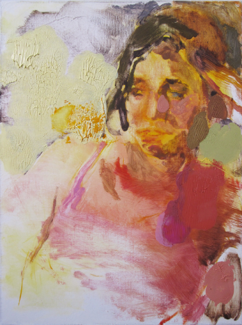 Doron Langberg, Julia, 2015, oil on linen, 18 x 24 inches