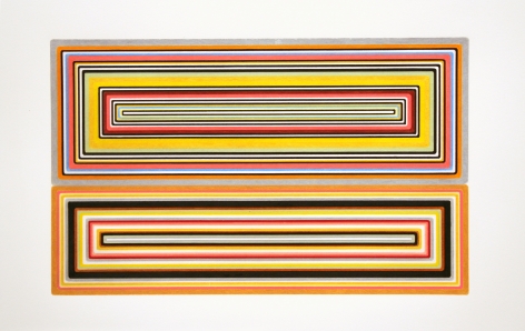 Warren Isensee,&nbsp;Untitled (164), 2007, colored pencil on paper,&nbsp;image: 10 x 16-1/4&quot;; paper: 21 x 30&quot;