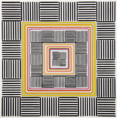 Warren Isensee,&nbsp;Untitled (316), 2016,&nbsp;colored pencil on paper,&nbsp;6 x 6 in.&nbsp;