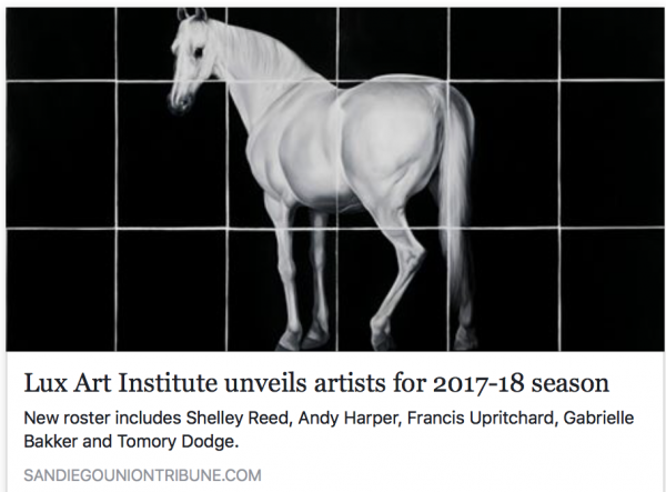 Lux Art Institute unveils artists for 2071-18 season